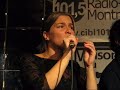 fran�ois bourassa et jeanne rochette en performance � jazz montr�al, en direct de la maison du jazz � montr�al