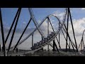First Roll of Hard Rock Park Led Zeppelin Roller Coaster