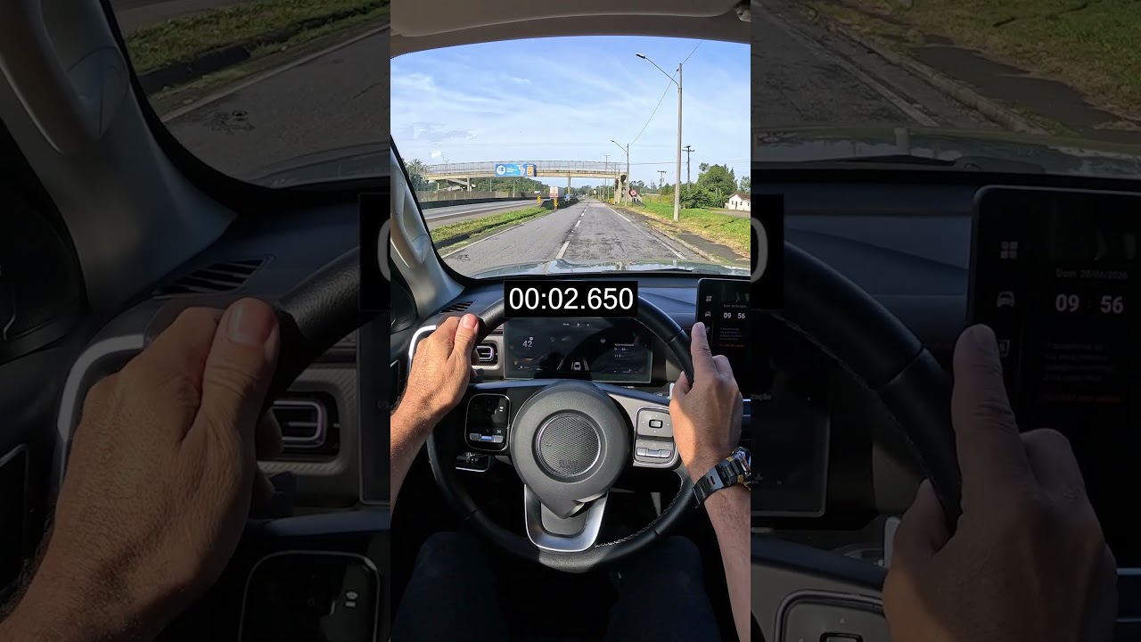 Poer Exclusive 2026 no teste do 0 a 100 km/h!