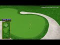 Golden Tee Great Shot on Tahiti Cove!