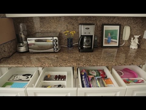 how to organize a kitchen