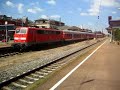 Treinen op station Offenburg
