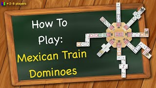 Jogo De Dominó Trem Mexicano 96 Peças Profissional C/regra
