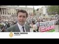 Pro-Palestinian rally through London