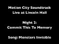 Motion City Soundtrack - Monsters Invisible (Live) [Audio Only] 1