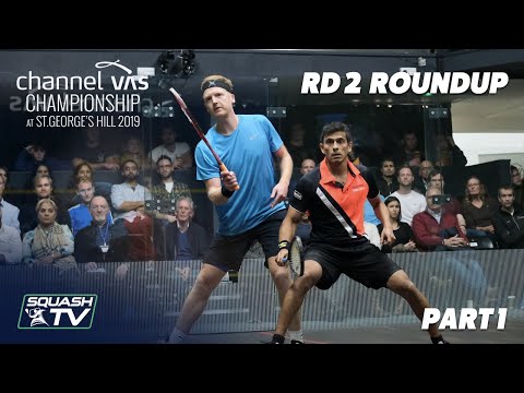 Squash: Channel VAS Championships 2019 - Rd 2 Roundup [Pt. 1]