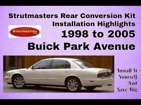 2004 Buick Park Avenue With A Strutmasters Air Suspension Conversion (Rear Install Video)