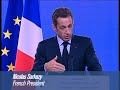 Sarkozy convoca cumbre por nuevo sistema financiero internaciona
