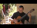 The Godfather Music on Spanish Acoustic Guitar - Michael Marc (Gypsy Flamenco Masters)
