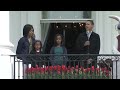 The President and First Lady speak at the 2009 Easter Egg Roll, a White House tradition since 1878 and the largest public event held at the White House since the day after the Inauguration. (Public Domain)