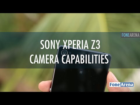 Sony Xperia Z3 Camera Capabilities