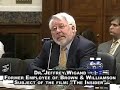 Whistleblower Protection Hearing: Jeffrey Wigand Testimony Whistleblower Protection Hearing: Jeffrey Wigand Testimony
