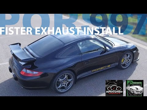 Fister Exhaust Installation & OEM Comparison - Porsche 911 997