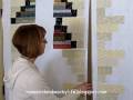 First video creation, Sonja's design wall.  Created with VideoPad and with URL superimposed onto movie.