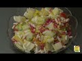 potato and pomegranate salad