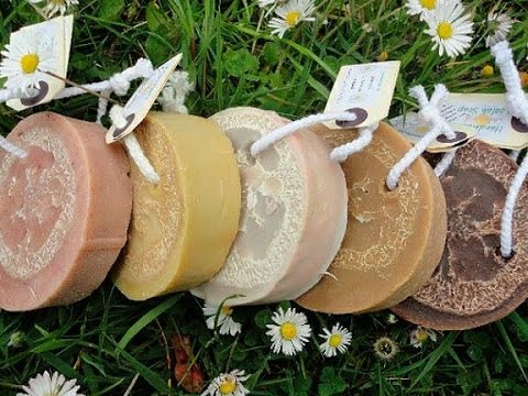 LOOFAH SOAP-(RETETA)CUM FACEM ACASA SAPUN NATURAL CU LUFA