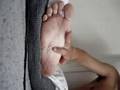 massaging my foot