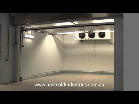 Automatic Insulated Sectional Doors Video Image