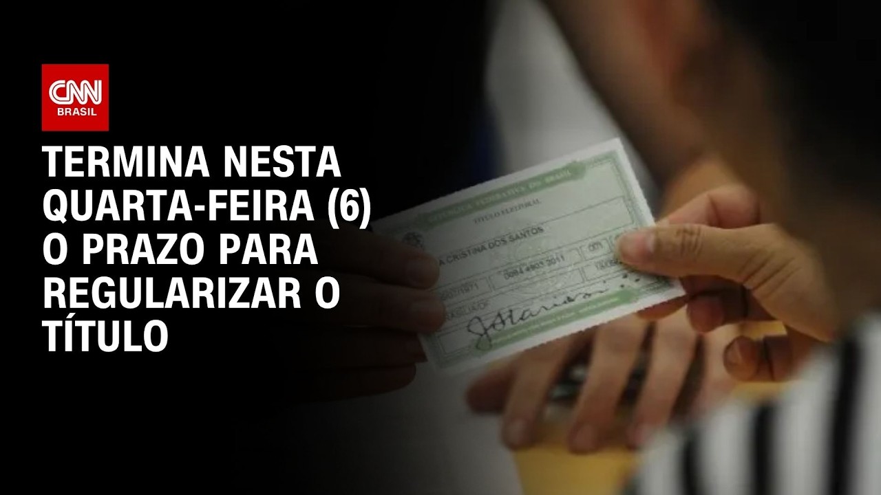 Prazo para tirar título de eleitor e regularizar situação termina nesta quarta-feira | CNN NOVO DIA