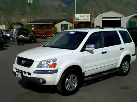 2162 - 2005 Honda Pilot EXL-DVD White 54k