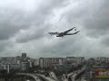 Japan Air Lines Boeing 767 landing Hong Kong Kai Tak Airport 香港  启德机场 2
