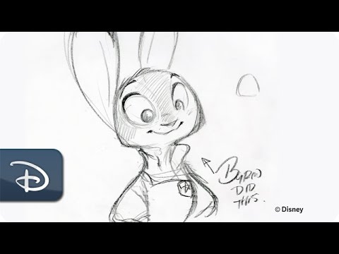 video-linktoworks-How-To Draw Judy Hopps From 'Zootopia' | Disney Parks