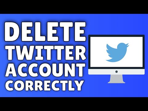 how to delete twitter