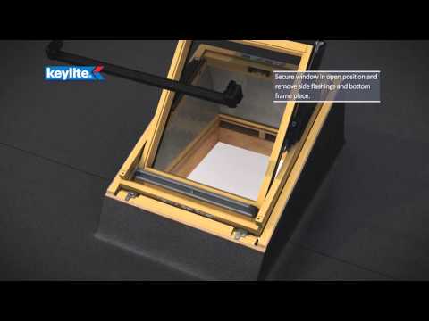 how to fit okpol roof windows