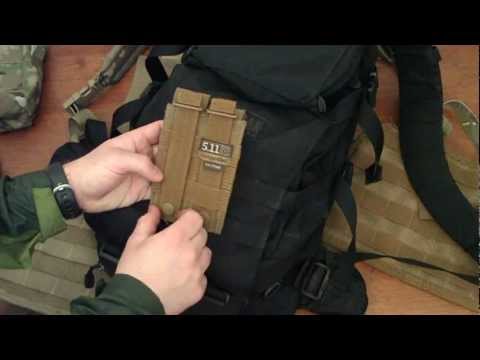 how to attach equipment to molle