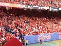 Utah fans at the Sugar Bowl doing the Gator chomp