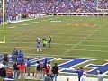 Tebow warms up 5 - Gators v Noles 2009.AVI