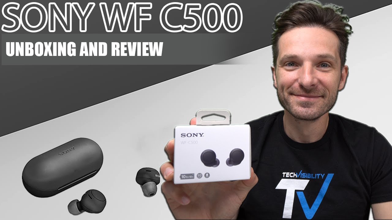 SONY WF-C500 True Wireless Earbuds Unboxing and Review