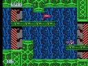 the gameplay of metal storm for nes. created by irem.
