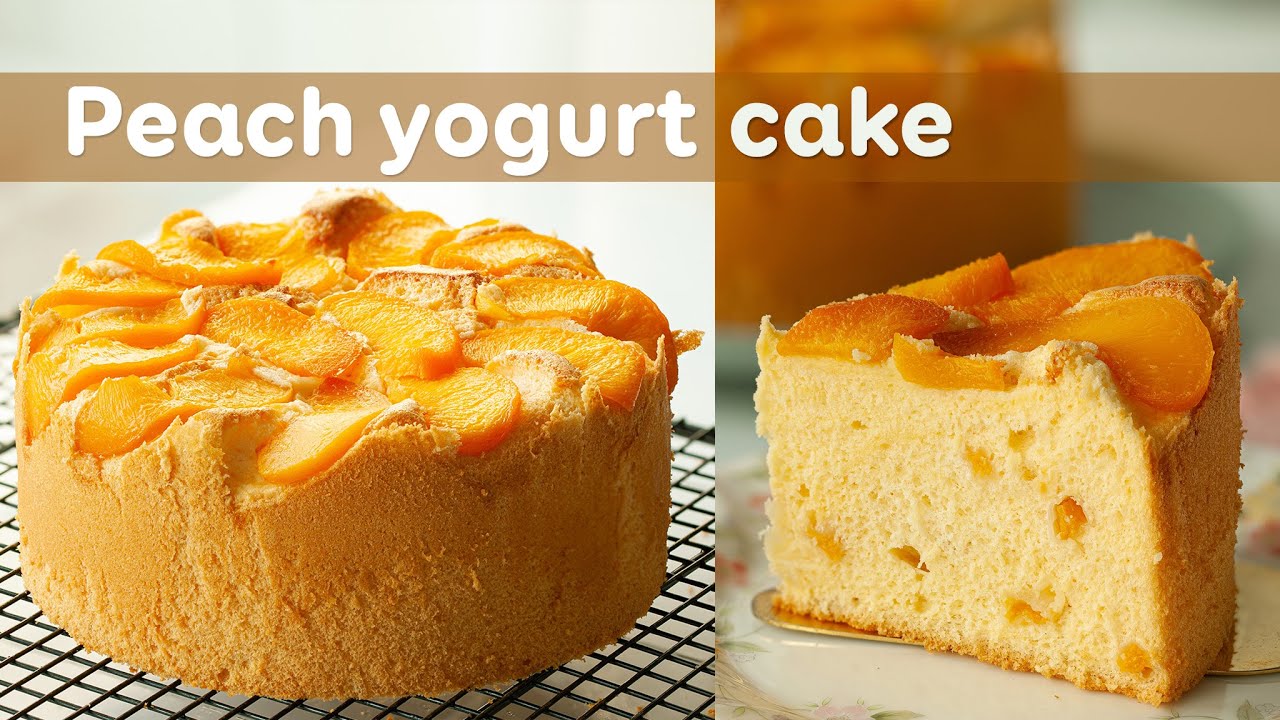PEACH AND YOGURT CAKE Best Cooking recipes In the world