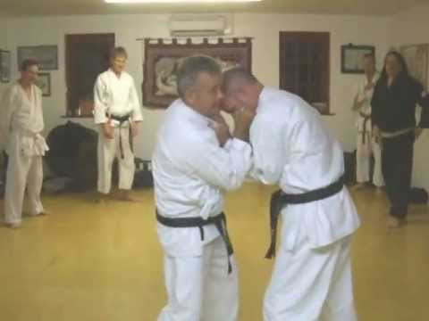 Tom Hill's Karate Dojo; Attacking the Guard.