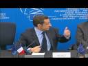 Strasbourg: Sarkozy, Barroso, Poettering press conference