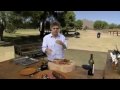 Raichlen Grills Elk on The Grillworks wood grill
