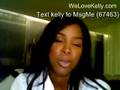 Kelly Rowland's Video Blog 1