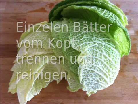 kohlrouladen wickeln}