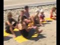 Expedia.de Weltrekord - die l�ngste Handtuch-Kette der Welt