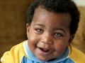 Wonderful black baby with blue eyes , Wonderful black baby with blue eyes ,