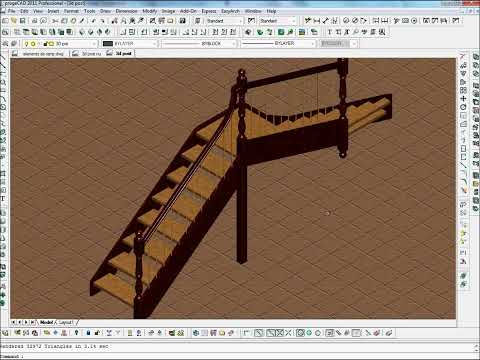Easy Stair Design with StairDesigner and Progecad