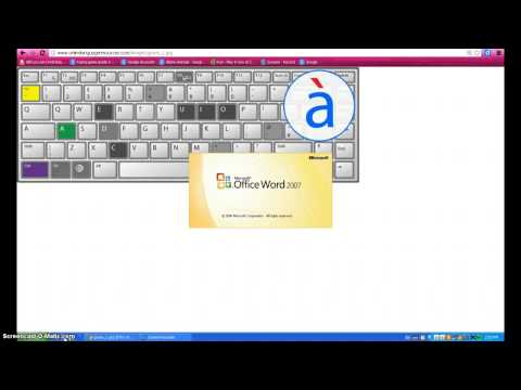 how to type french e on laptop