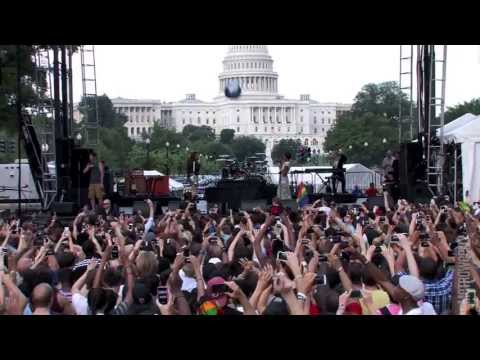 IconaPop - Icona Pop, the Swedish DJ duo of Caroline Hjelt and Aino Jawo, perform their hit single