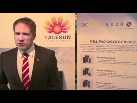 Stephen Herkert, VP Business Development, Talesun at GMEF 2012