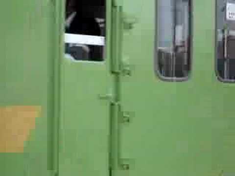 秩父鉄道1000系ウグイス急行　影森にて