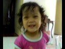 Nonen with her song Cicak di dinding