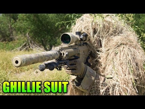 how to use a ghillie suit properly