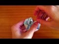 Tutorial de origami: cómo hacer un corazón con un ...