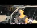 Kim Kardashian shows the proper way to exit a vehicle